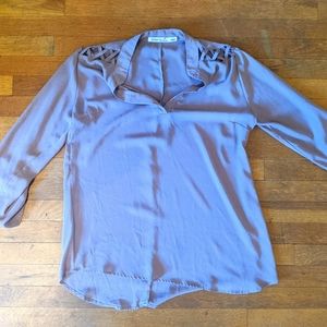 Liberty Love Shoulder Cut-Out Blouse